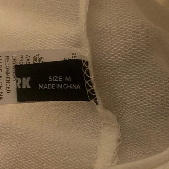 White Asian Themed T-Shirt Dress - Picture 5 of 16